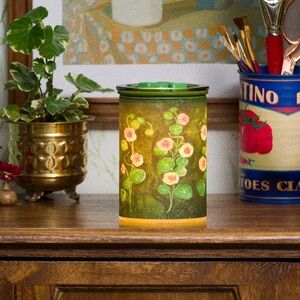 Scentsy Garden Whimsy Warmer The Garden Collection Floral Painting Design NIB